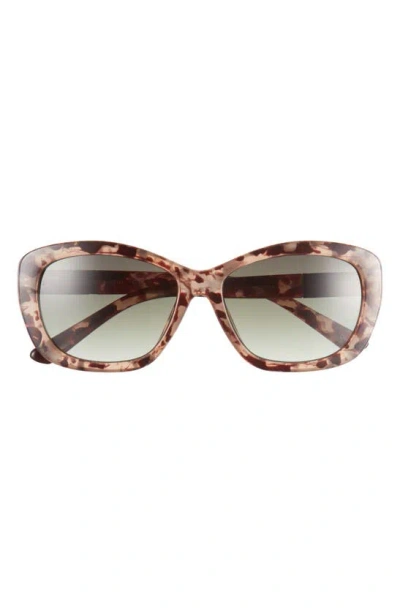 Shop Vince Camuto 56mm Oval Sunglasses In Oatmeal