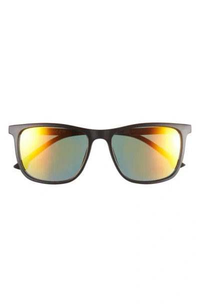 Shop Vince Camuto Mirror Square Sunglasses In Black