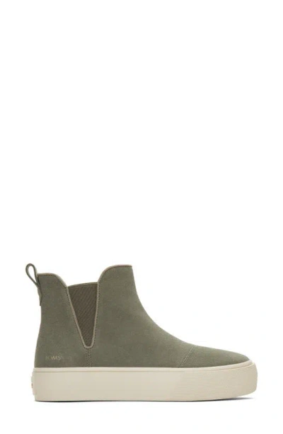 Shop Toms Fenix Chelsea Boot In Grey