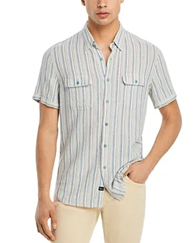 Shop Rails Donnie Regular Fit Button Down Shirt In Blue Cap Range