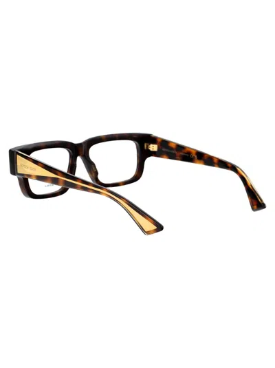 Shop Bottega Veneta Optical In 002 Havana Crystal Transparent