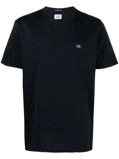 Shop C.p. Company 70/2 Mercerized Jersey T-shirt In Blue