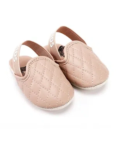 Shop Zeebrakids Unisex Quilted Slingback Mules - Baby In Rose