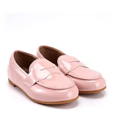 Shop Zeebrakids Unisex Patent Penny Loafer - Hard Sole - Toddler, Little Kid , Big Kid In Ballerina Pink