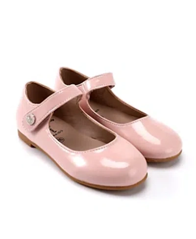 Shop Zeebrakids Girls Patent Mary Jane - Hard Sole - Toddler, Little Kid In Ballerina Pink
