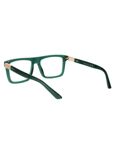 Shop Gucci Optical In 003 Green Green Transparent