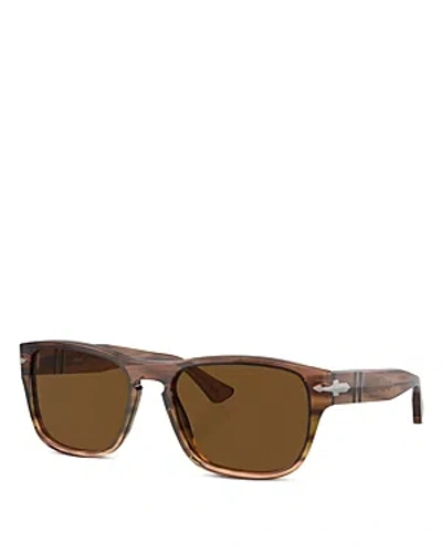 Shop Persol Pillow Sunglasses, 58mm In Brown/brown Polarized Solid