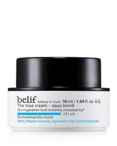 Shop Belif The True Cream - Aqua Bomb With Hyaluronic Acid & Niacinamide 1.69 Oz.