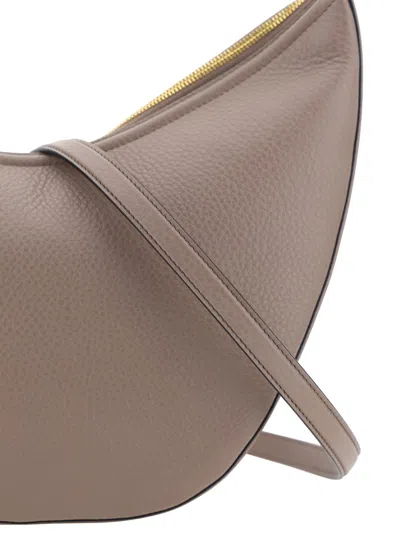 Shop Valentino Garavani Shoulder Bags In Clay