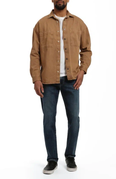 Mavi Jeans London Relaxed Tapered Jeans In Mid Organic Vintage
