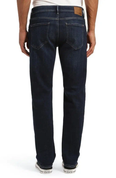 Shop Mavi Jeans Zach Straight Leg Jeans In Deep Vintage Organic Move
