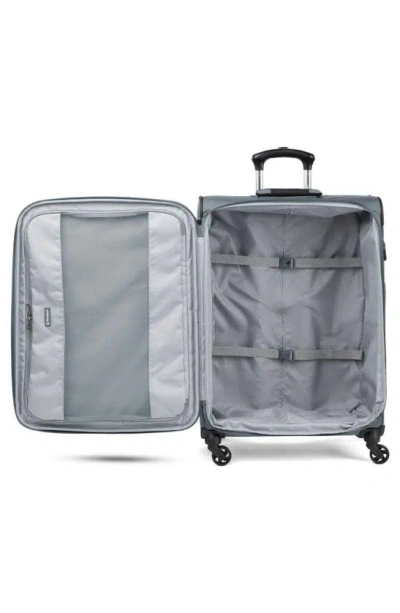 Shop Travelpro Mobile Office 25-inch Expandable Spinner Luggage In Stone Grey