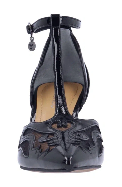 J. Reneé Lisha Rhinestone Pointed Toe Pump In Black