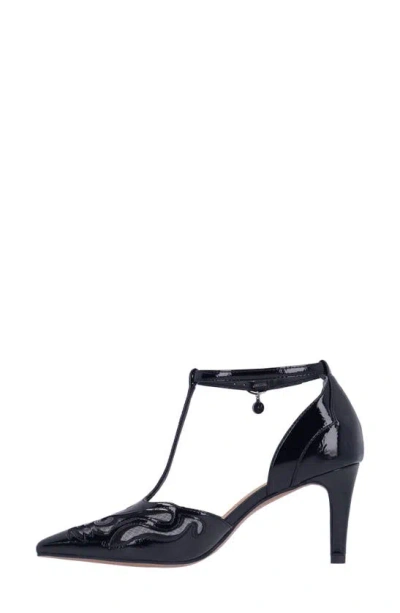 J. Reneé Lisha Rhinestone Pointed Toe Pump In Black