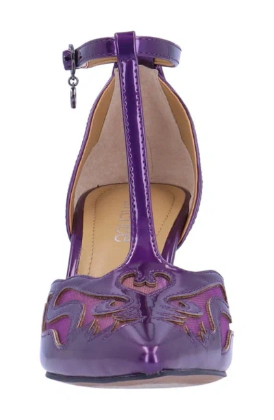 Shop J. Reneé Lisha T-strap Pump In Purple