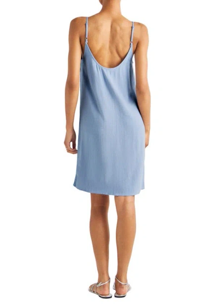 Splendid Sunny Mini Sundress In Sky Blue