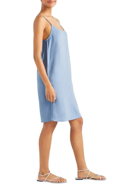 Splendid Sunny Mini Sundress In Sky Blue