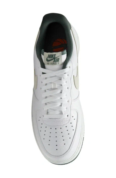 Shop Nike Air Force 1 '07 Lv8 Sneaker In White/ Sea Glass/ Green