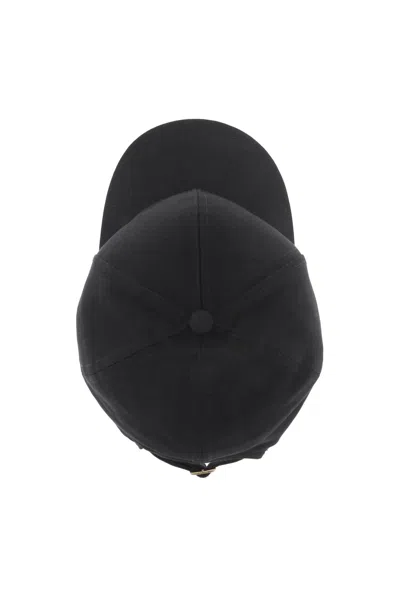 Shop Vivienne Westwood Uni Colour Baseball Cap With Orb Embroidery In Black (black)