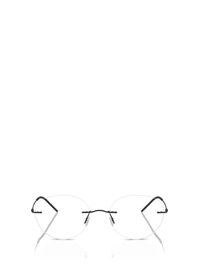 Shop Giorgio Armani Ar5147 Matte Black Glasses
