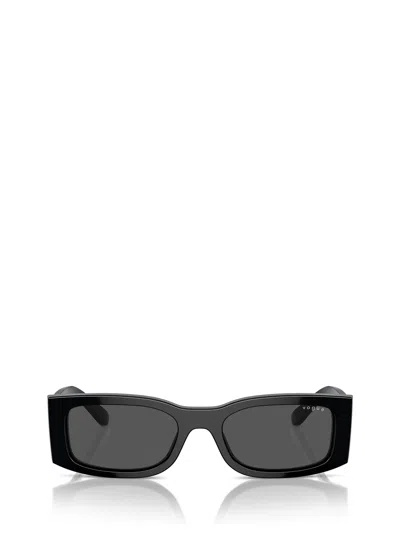 Shop Vogue Eyewear Vo5584s Black Sunglasses