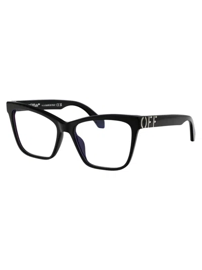 Shop Off-white Optical Style 67 Glasses In 1000 Black