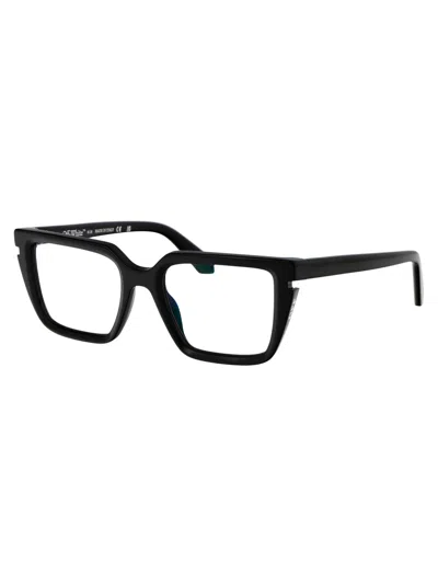 Shop Off-white Optical Style 52 Glasses In 1000 Black