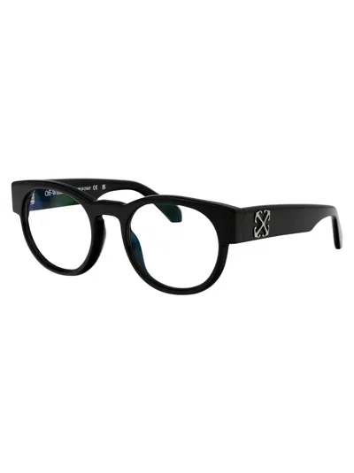 Shop Off-white Optical Style 58 Glasses In 1000 Black