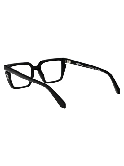 Shop Off-white Optical Style 52 Glasses In 1000 Black