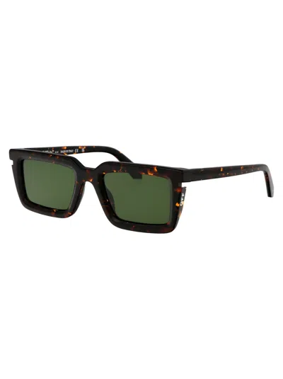 Shop Off-white Tucson Sunglasses In 6055 Havana