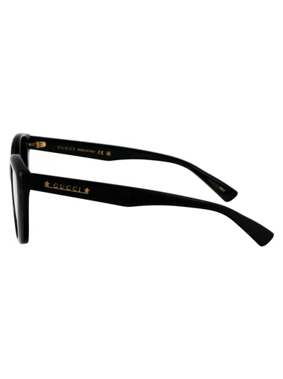 Shop Gucci Gg1588s Sunglasses In 001 Black Black Grey