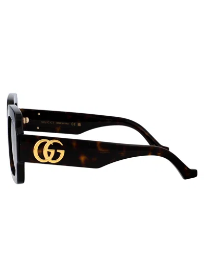 Shop Gucci Gg1547s Sunglasses In 002 Havana Havana Brown