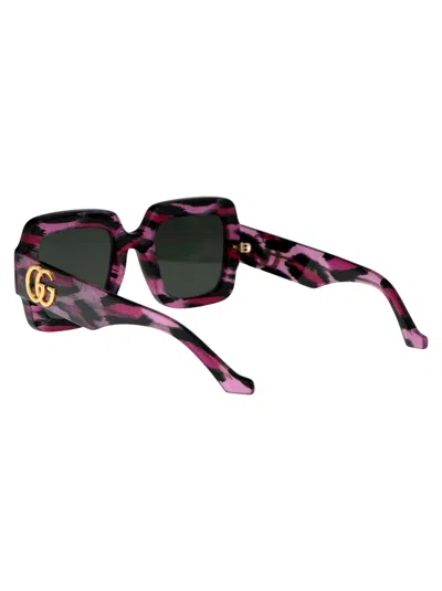 Shop Gucci Gg1547s Sunglasses In 003 Black Black Grey