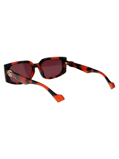 Shop Gucci Gg1534s Sunglasses In 006 Orange Orange Violet