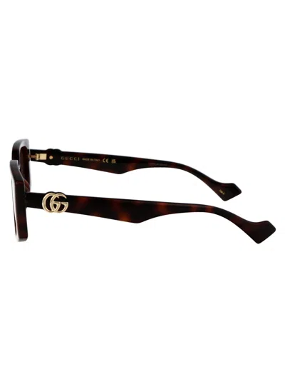Shop Gucci Gg1534s Sunglasses In 002 Havana Havana Brown
