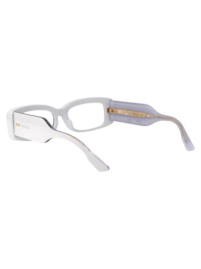 Shop Gucci Gg1528s Sunglasses In 005 Grey Grey Transparent