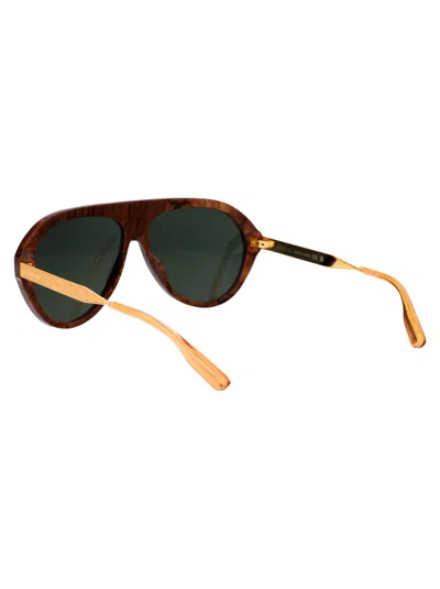 Shop Gucci Gg1515s Sunglasses In 001 Black Gold Grey