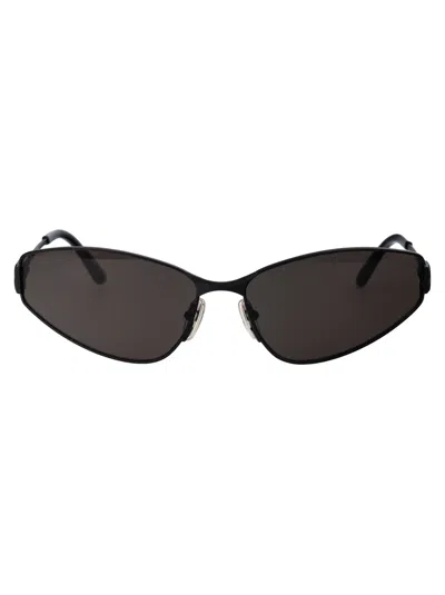 Shop Balenciaga Bb0335s Sunglasses In 001 Black Black Grey