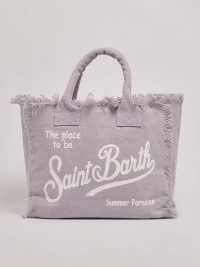 Shop Mc2 Saint Barth Vanity Shoulder Bag In Glicine