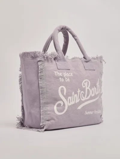 Shop Mc2 Saint Barth Vanity Shoulder Bag In Glicine