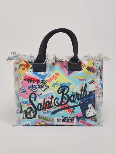 Shop Mc2 Saint Barth Vanity Shoulder Bag In Fantasia