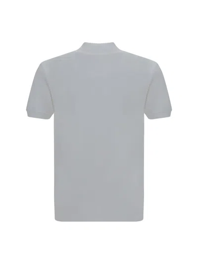 Shop Comme Des Garçons Play Play Polo Shirt In White