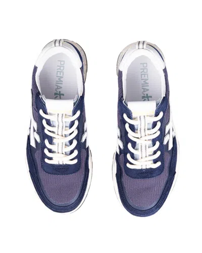Shop Premiata Flat Shoes Blue