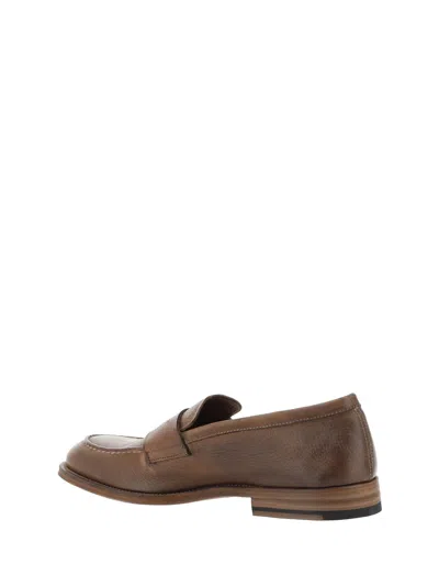 Shop Fratelli Rossetti Loafers In Taupe