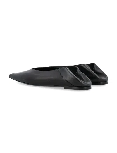 Shop Saint Laurent Carolyn Slippers In Black