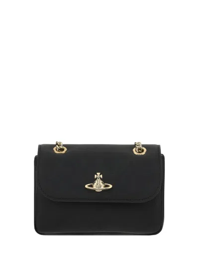 Shop Vivienne Westwood Shoulder Bag In Black