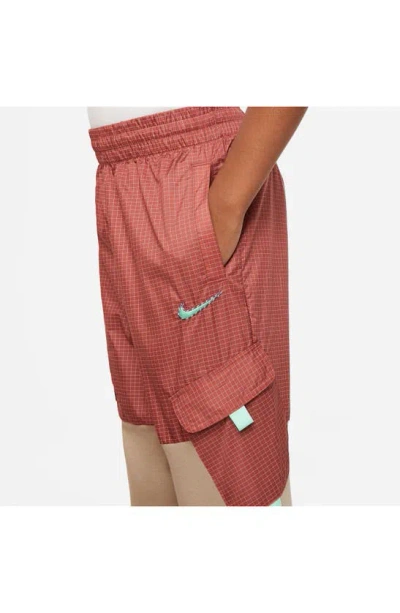 Shop Nike Kids' Odp Pants In Canyon Rust/ Khaki
