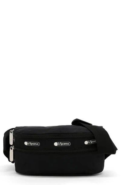 Shop Lesportsac Zip Belt Bag In Jet Black