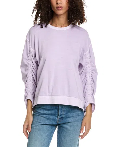 Shop Grey State Pullover In Purple