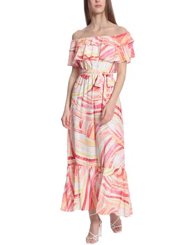 Shop Donna Morgan Midi Dress In Pink